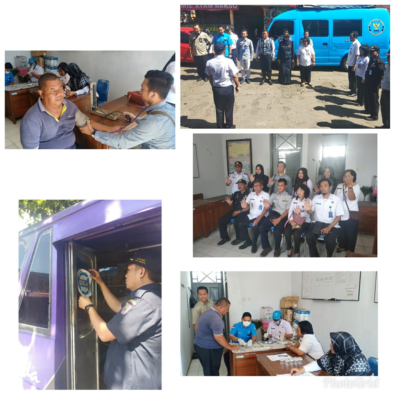 JELANG ARUS MUDIK, BNNK BATANG DAN DISHUB GELAR SIDAK JELANG ARUS MUDIK, BNNK BATANG DAN DISHUB GELAR SIDAK
