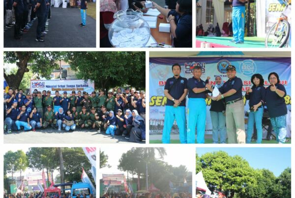 BNNK BATANG GELAR SENAM SEHAT ANTI NARKOBA