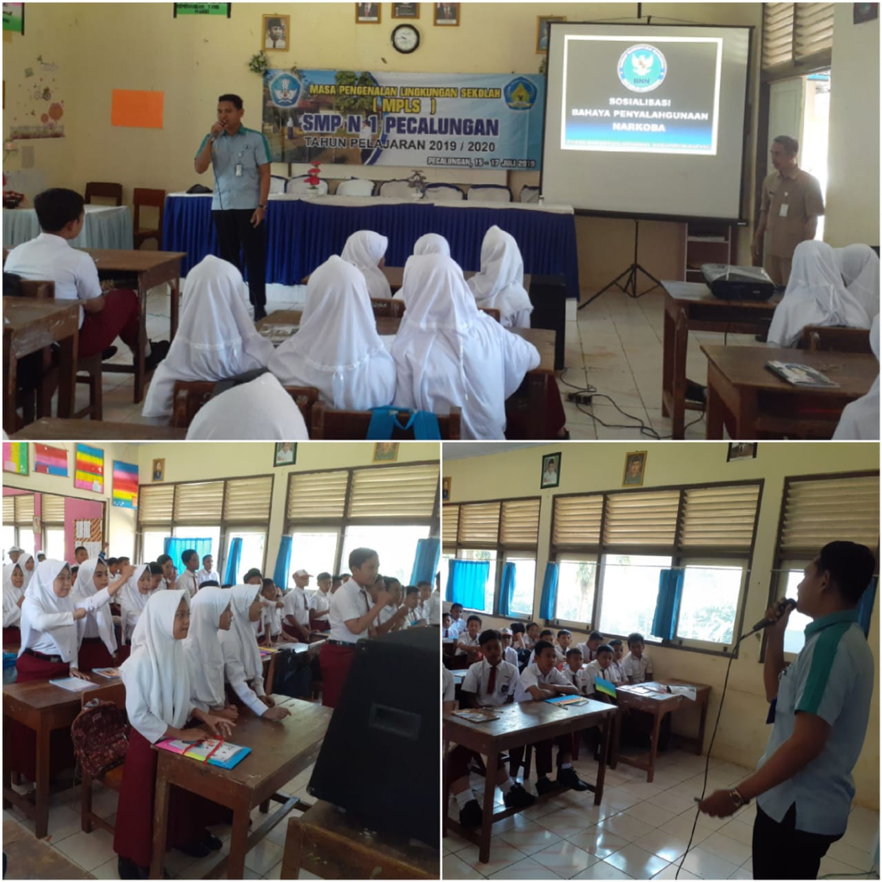 MPLS SMPN 1 PECALUNGAN: PERANGI PENYALAHGUNAAN NARKOBA