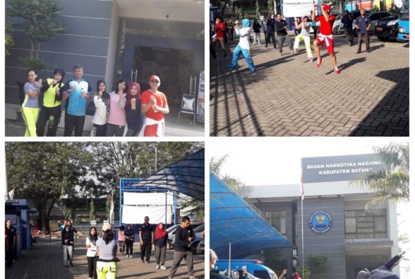 Jaga Kesegaran Jasmani, Karyawan BNNK Batang Ikuti Senam Pagi Jaga Kesegaran Jasmani, Karyawan BNNK Batang Ikuti Senam Pagi