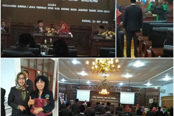 BNNK BATANG HADIRI RAPAT PARIPURNA DPRD BATANG