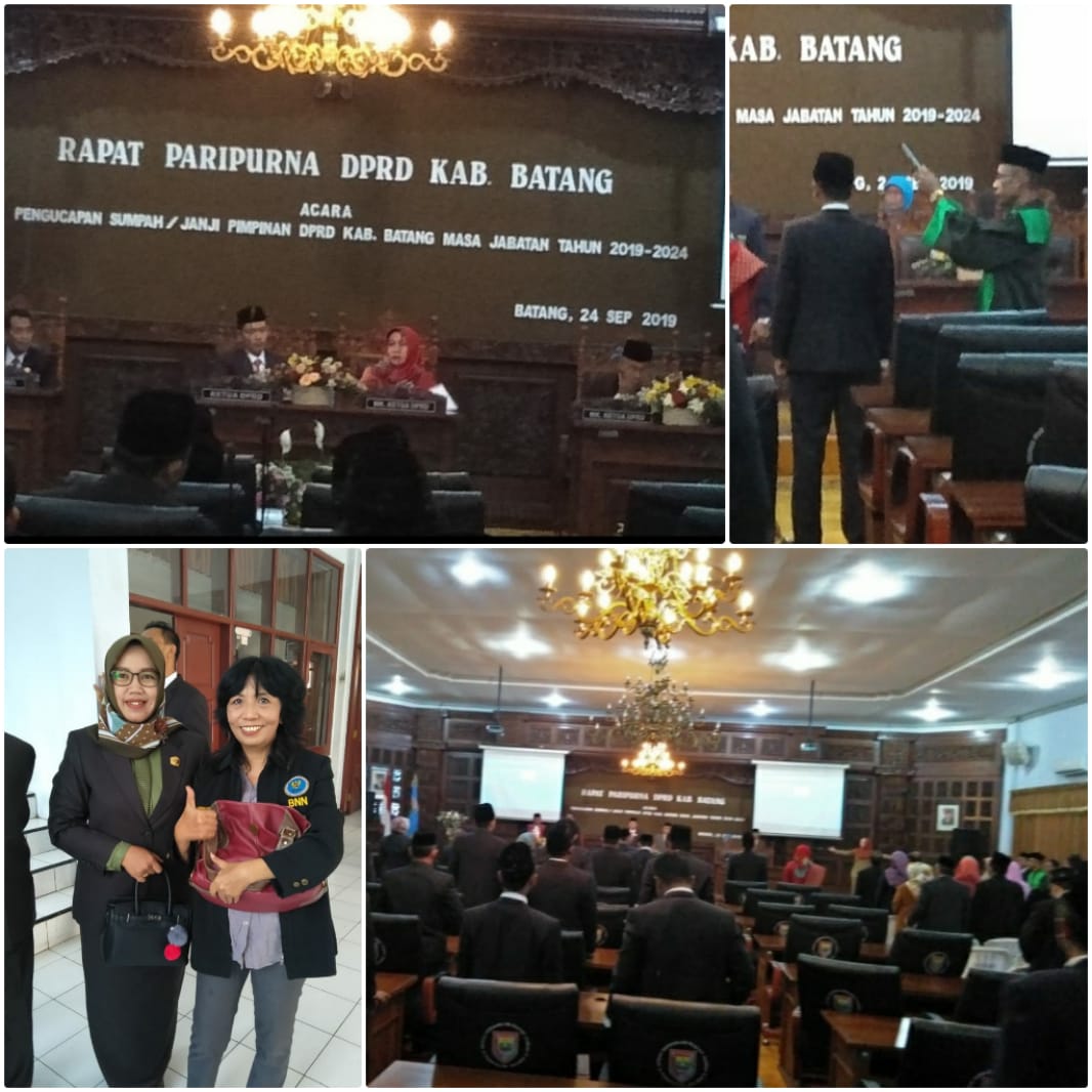 BNNK BATANG HADIRI RAPAT PARIPURNA DPRD BATANG BNNK BATANG HADIRI RAPAT PARIPURNA DPRD BATANG