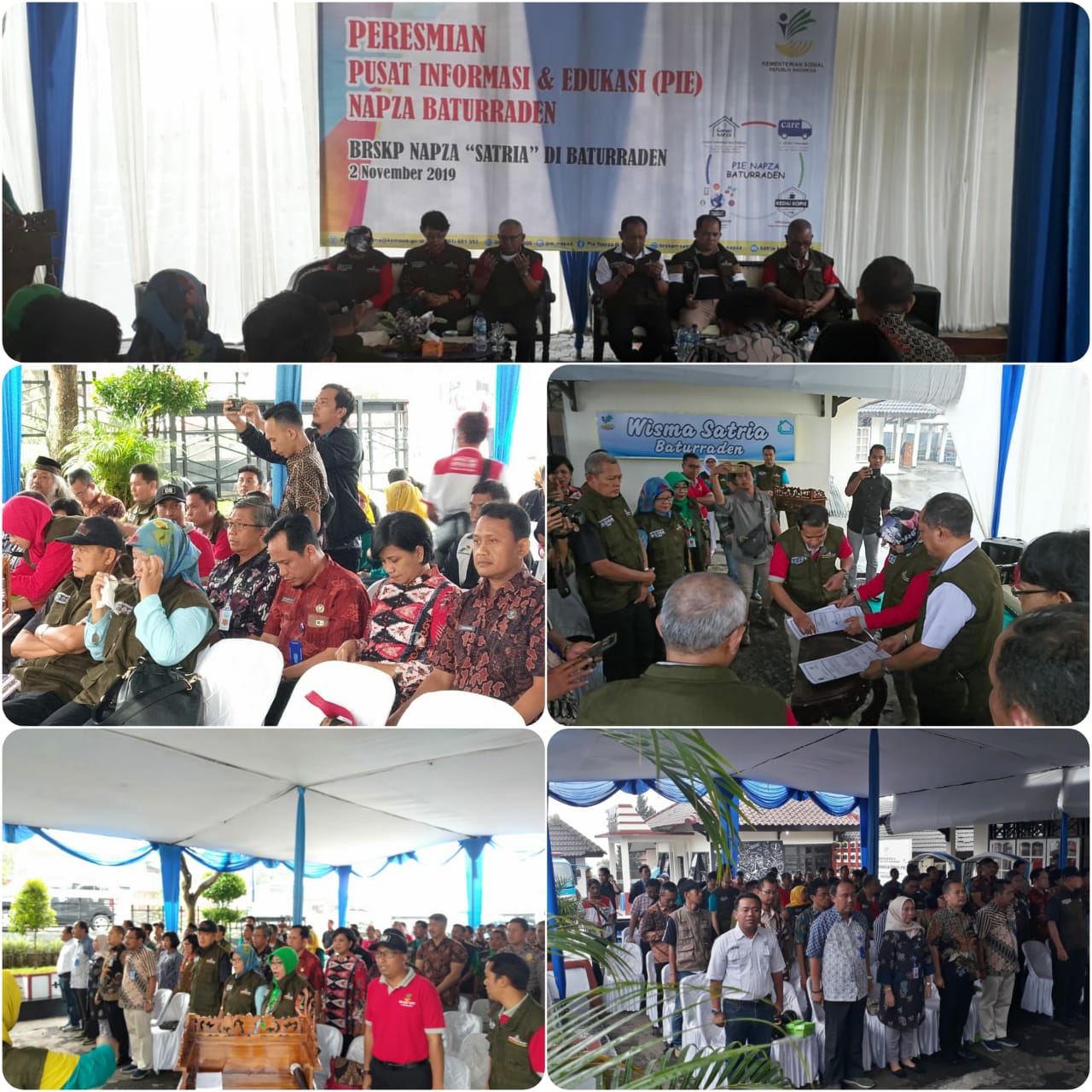 KEPALA BNNK BATANG HADIRI PERESMIAN PIE NAPZA BATURRADEN KEPALA BNNK BATANG HADIRI PERESMIAN PIE NAPZA BATURRADEN