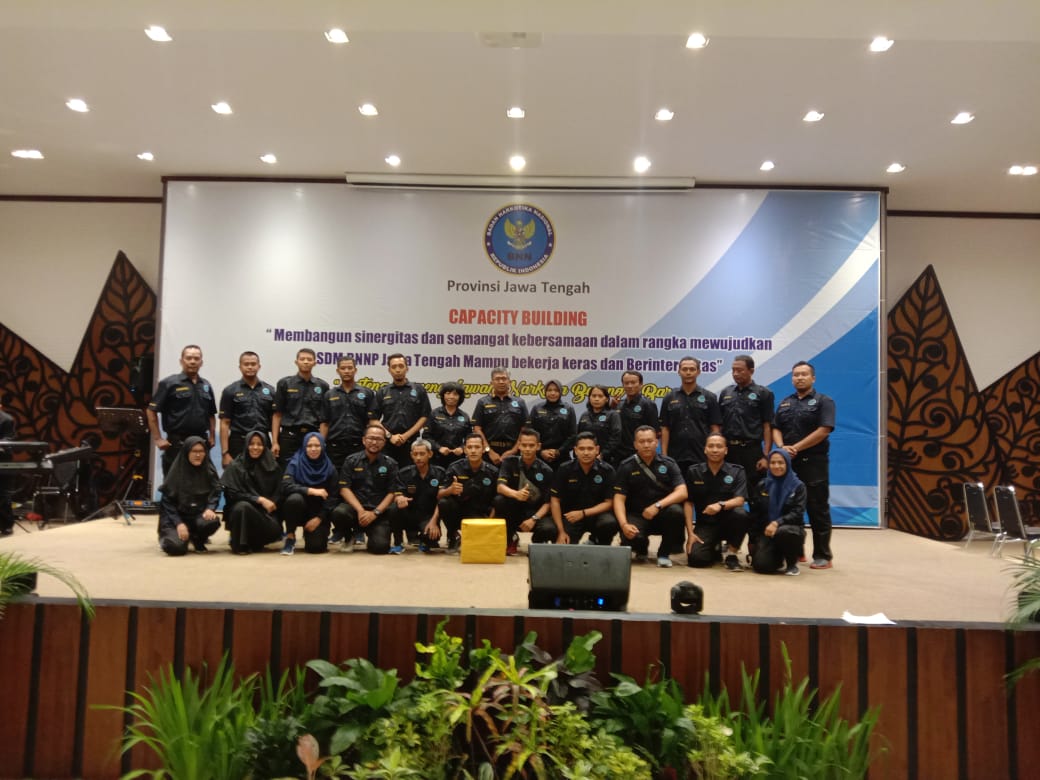 CAPACITY BUILDING SINERGIKAN BNNP DAN BNNK SE-JATENG