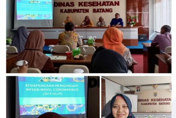 CEGAH CORONA VIRUS DINKES BERIKAN PEMBEKALAN KEPADA NAKES BNN