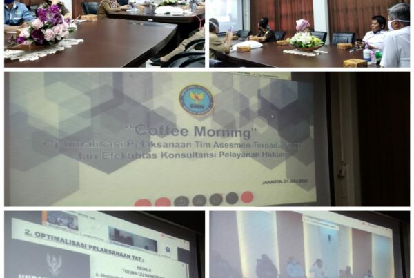 Coffee Morning Optimalisasi Pelaksanaan TAT bersama BNN RI