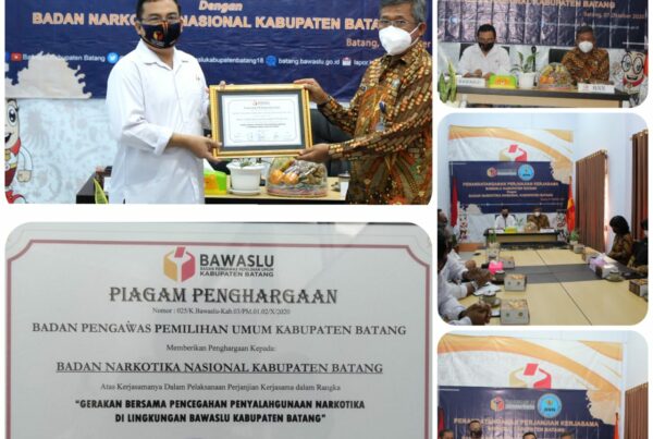 Bawaslu Kabupaten Batang Sepakati Pelaksanaan P4GN di Lingkungan Kerjanya