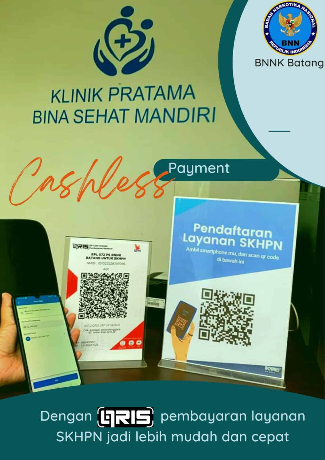Layanan QRIS Kini Hadir di BNNK Batang Target Pemohon SKHPN BNNK Batang Belum Memenuhi Target