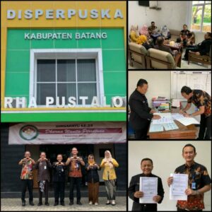 Penandatanganan PKS antara Kepala Dinas Perpustakaan dan Kearsipan Kabupaten Batang dengan Kepala BNNK Batang Penandatanganan PKS antara Kepala Dinas Perpustakaan dan Kearsipan Kabupaten Batang dengan Kepala BNNK Batang