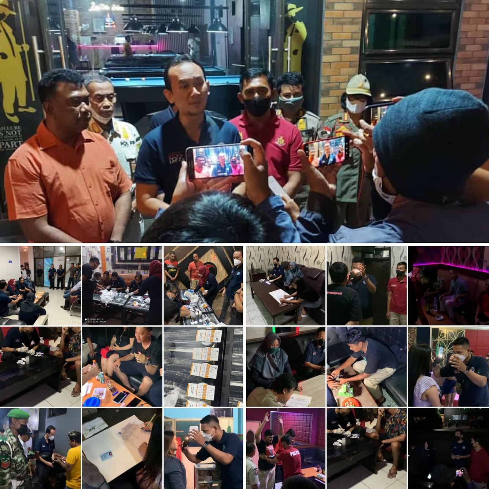 BNN Pimpin Operasi Gabungan Sidak Ke Cafe dan Karaoke BNN Pimpin Operasi Gabungan Sidak Ke Cafe dan Karaoke