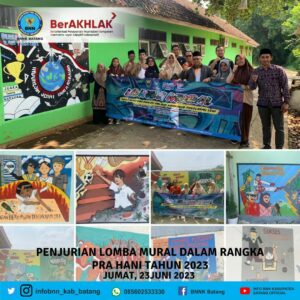 Penjurian Lomba Mural Dalam Rangka Pra HANI Tahun 2023 Penjurian Lomba Mural Dalam Rangka Pra HANI Tahun 2023