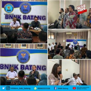 Kunjungi Pemkab Batang, Kepala BNNP Jawa Tengah Kejar Hibah Lahan Kantor BNNK Batang Kunjungi Pemkab Batang, Kepala BNNP Jawa Tengah Kejar Hibah Lahan Kantor BNNK Batang