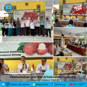 Kelurahan Sambong jadi Target IBM 2023