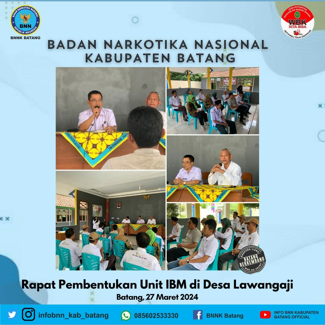 BNNK Batang Bentuk IBM di Desa Lawangaji BNNK Batang Bentuk IBM di Desa Lawangaji