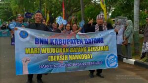 BNNK Batang Serukan Bahaya Narkoba melalui Kirab Budaya BNNK Batang Serukan Bahaya Narkoba melalui Kirab Budaya