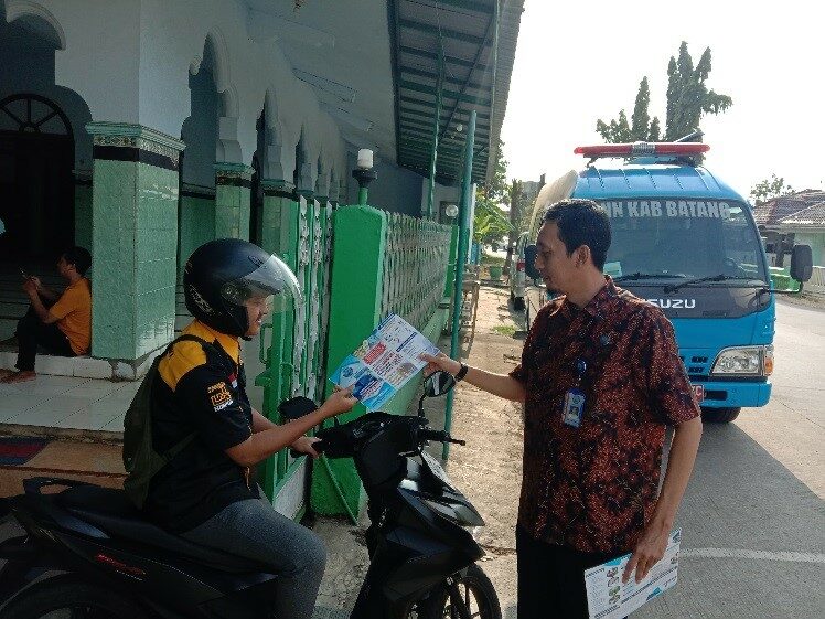 JELANG HANI 2024, BNN BATANG SEBARKAN INFORMASI BAHAYA NARKOBA KELILING DESA KALIPUCANG KULON JELANG HANI 2024, BNN BATANG SEBARKAN INFORMASI BAHAYA NARKOBA KELILING DESA KALIPUCANG KULON